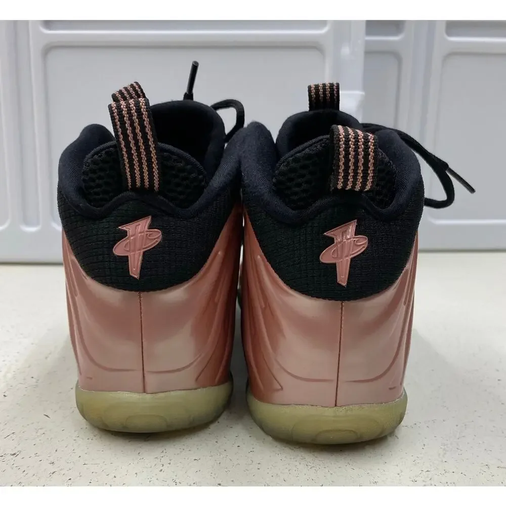 Youth Nike Air Foamposite One Rust Pink high-top sneakers 644791-601, 6Y